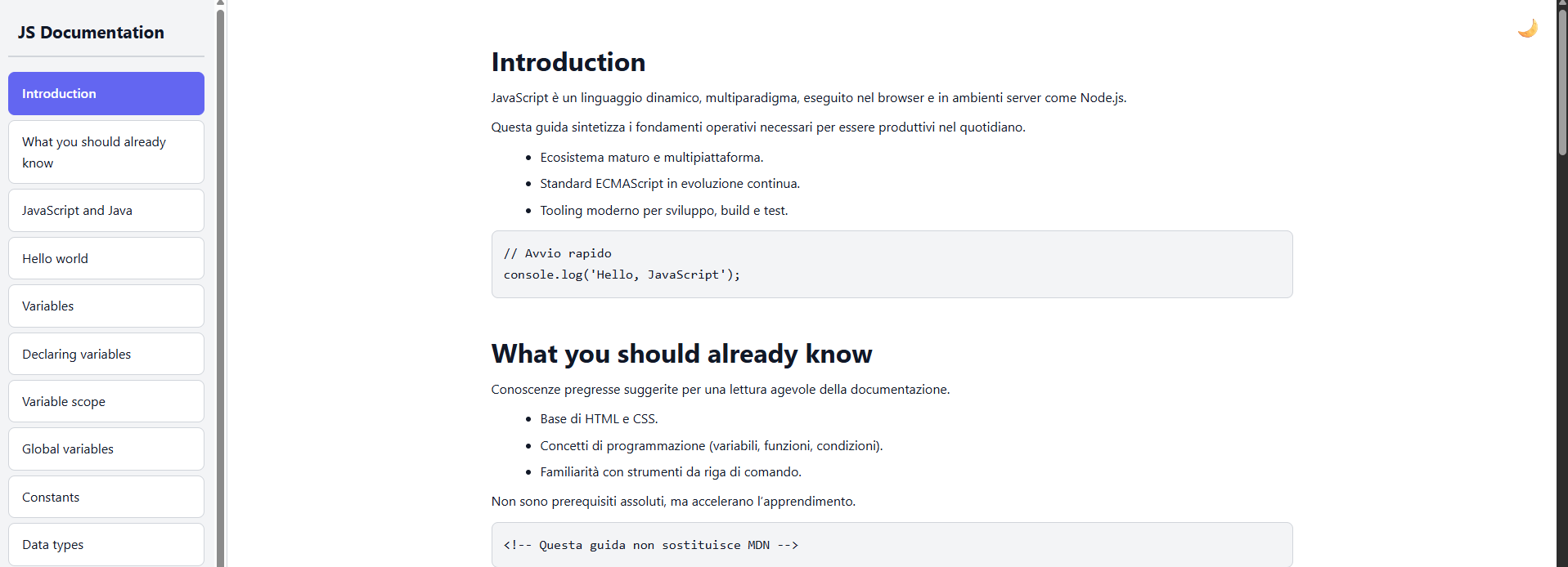 Anteprima Technical Documentation
